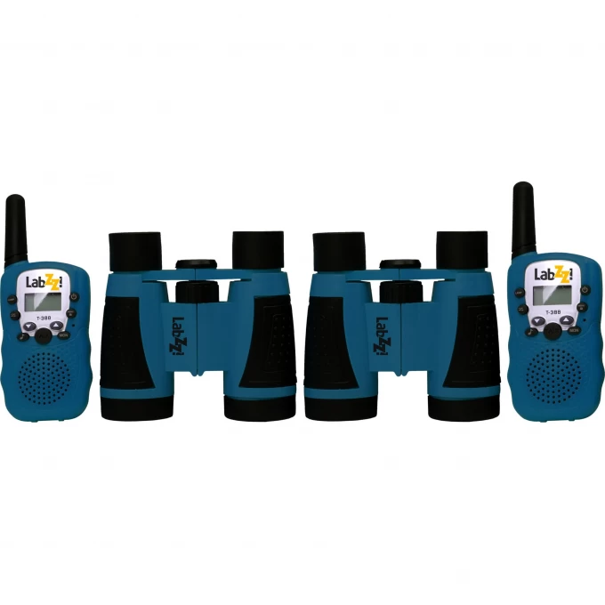 Комплект раций и биноклей LEVENHUK LABZZ WTT10 BLUE 79902 Комплект раций и биноклей LEVENHUK LABZZ WTT10 BLUE 79902