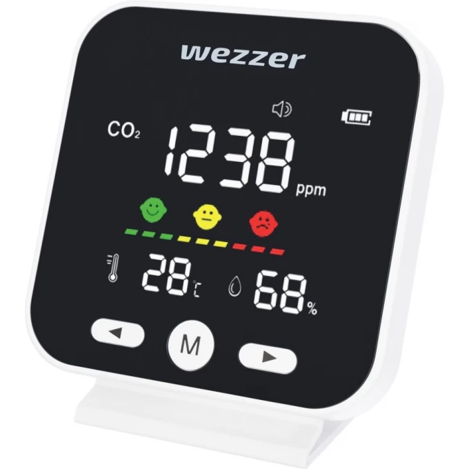 Монитор качества воздуха LEVENHUK WEZZER AIR MC40 81405 Монитор качества воздуха LEVENHUK WEZZER AIR MC40 81405